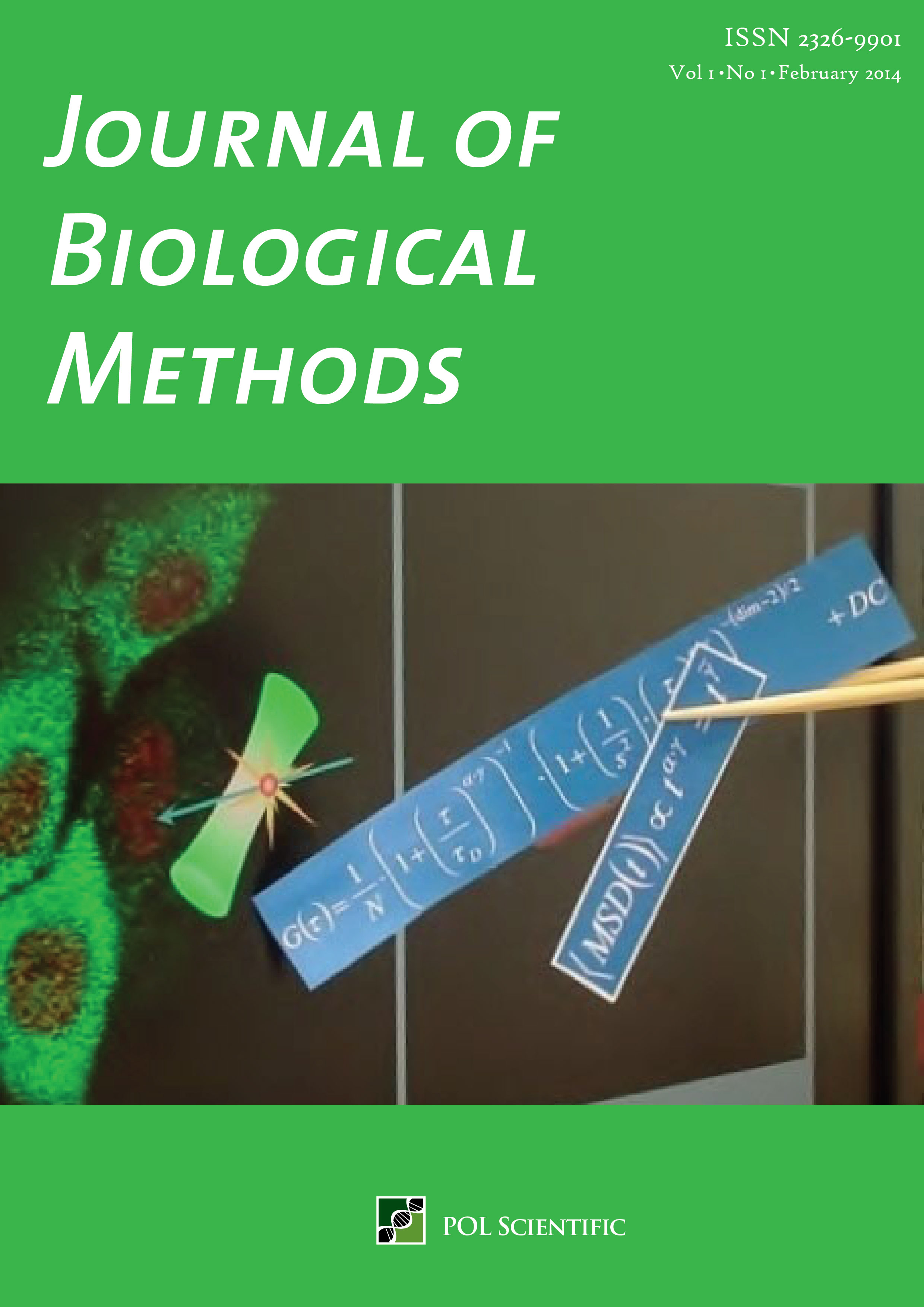 Journal of Biological Methods (JBM) Cover Image